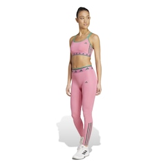 Top Adidas Hyperglam Suporte Leve Adulto - Foto 3