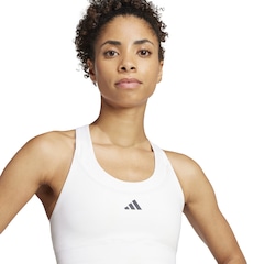 Top Fitness com Bojo adidas Média Sustentação Corrida Suporte Adulto - Foto 4