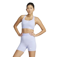 Top Fitness com Bojo Removível adidas Techfit Média Sustentação Adulto - Foto 1