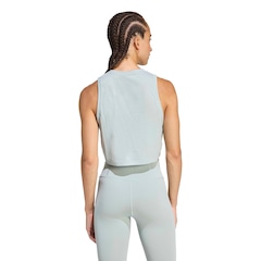 Blusa Cropped Regata Feminina adidas Essentials - Foto 2