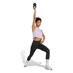 Blusa Cropped Regata Feminina adidas Essentials - Foto 3