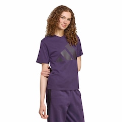 Camiseta Feminina adidas Manga Curta Big Logo - Foto 3