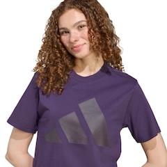 Camiseta Feminina adidas Manga Curta Big Logo - Foto 5