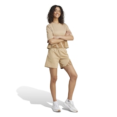 Blusa Cropped Feminina adidas Big Logo - Foto 3