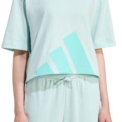 Blusa Cropped Feminina adidas Big Logo - Foto 5
