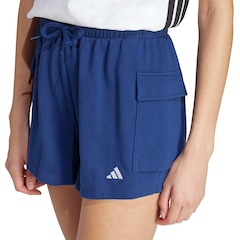 Shorts adidas Essentials Cargo Logo Feminino - Foto 1
