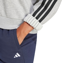 Blusa de Moletom Feminina adidas Essentials 3 Listras - Foto 5