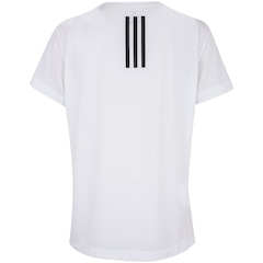Camiseta Feminina adidas Own The Run 3 Listras - Foto 2