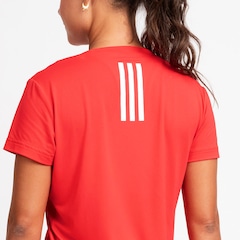 Camiseta Feminina adidas Own The Run 3 Listras - Foto 4