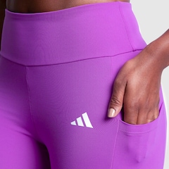 Calça Legging Feminina adidas 3 listras com bolso - Foto 4