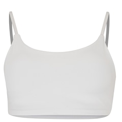 Top Fitness com Bojo Removível adidas Baixa Sustentação Essentials Adulto - Foto 6