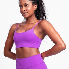 Top Fitness com Bojo Removível adidas Baixa Sustentação Essentials Adulto - Foto 4
