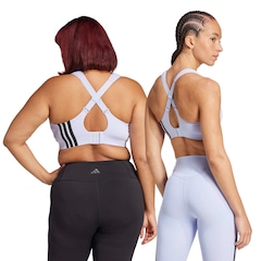 Top Fitness com Bojo adidas Alta Sustentação Suporte TLRD Impact Adulto - Video 1