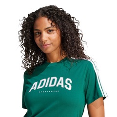 Camiseta Masculina adidas Gráfica College - Foto 4