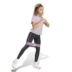 Camiseta adidas Manga Curta Essentials 3 Listras Feminina - Foto 4