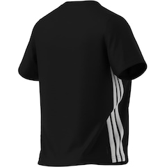 Camiseta adidas Manga Curta Essentials 3 Listras Feminina - Foto 3