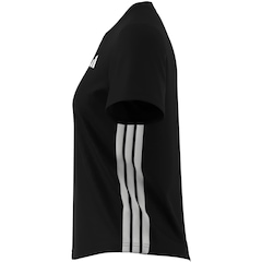 Camiseta adidas Manga Curta Essentials 3 Listras Feminina - Foto 4