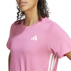 Camiseta adidas Manga Curta Essentials 3 Listras Feminina - Foto 4
