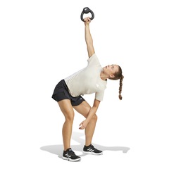 Camiseta adidas Manga Curta Essentials 3 Listras Feminina - Foto 3