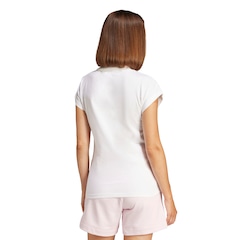Camiseta Feminina adidas Manga Curta Logo Linear - Foto 2
