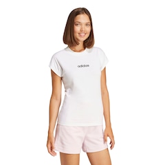 Camiseta Feminina adidas Manga Curta Logo Linear - Foto 3