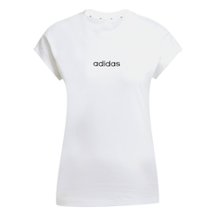 Camiseta Feminina adidas Manga Curta Logo Linear - Foto 6