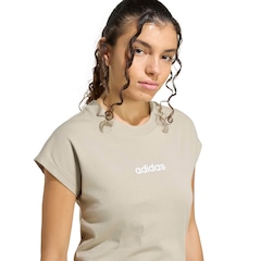 Camiseta Feminina adidas Manga Curta Logo Linear - Foto 4