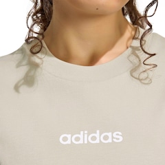 Camiseta Feminina adidas Manga Curta Logo Linear - Foto 5