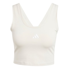Blusa Cropped Regata adidas Small Logo Feminina - Foto 1
