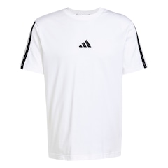 Camiseta Masculina adidas Manga Curta 3 Stripes - Foto 6