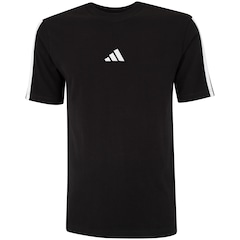 Camiseta Masculina adidas Manga Curta 3 Stripes - Video 1