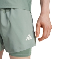 Bermuda Masculina adidas Run 2 em 1 Own The - Foto 5