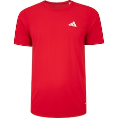 Camiseta Masculina adidas Manga Curta Own The Run 3 Listras - Foto 1