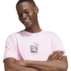 Camiseta Masculina adidas Manga Curta Gráfica Drink - Foto 5