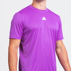Camiseta Masculina adidas Manga Curta Treino Básica - Foto 3
