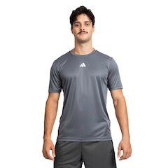 Camiseta Masculina adidas Manga Curta Treino Básica - Foto 1