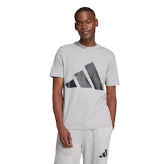 Camiseta Masculina adidas Manga Curta Big Logo - Foto 1