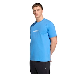 Camiseta Masculina adidas Manga Curta Logo Linear - Foto 1