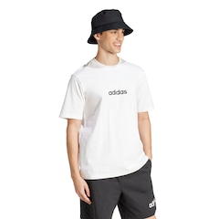 Camiseta Masculina adidas Manga Curta Logo Linear - Foto 3