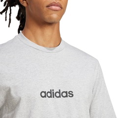 Camiseta Masculina adidas Manga Curta Logo Linear - Foto 4