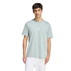 Camiseta Básica adidas Logo Pequeno - Masculina - Foto 1