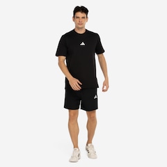 Camiseta Básica adidas Logo Pequeno - Masculina - Foto 4