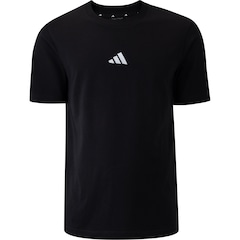 Camiseta Básica adidas Logo Pequeno - Masculina - Foto 6