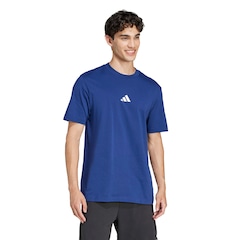 Camiseta Básica adidas Logo Pequeno - Masculina - Foto 3