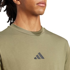 Camiseta Básica adidas Logo Pequeno - Masculina - Foto 4