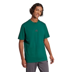 Camiseta Básica adidas Logo Pequeno - Masculina - Foto 3
