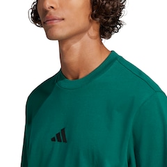 Camiseta Básica adidas Logo Pequeno - Masculina - Foto 5