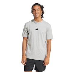 Camiseta Básica adidas Logo Pequeno - Masculina - Foto 1