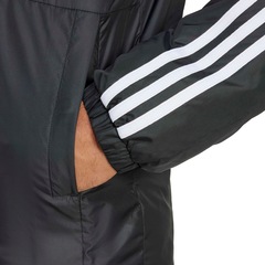 Jaqueta Masculina adidas com Capuz Isolamento Essentials Três Listras - Foto 5