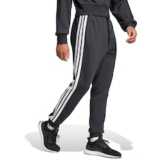 Calça Masculina adidas Moletom Leve 3 Listras - Foto 3